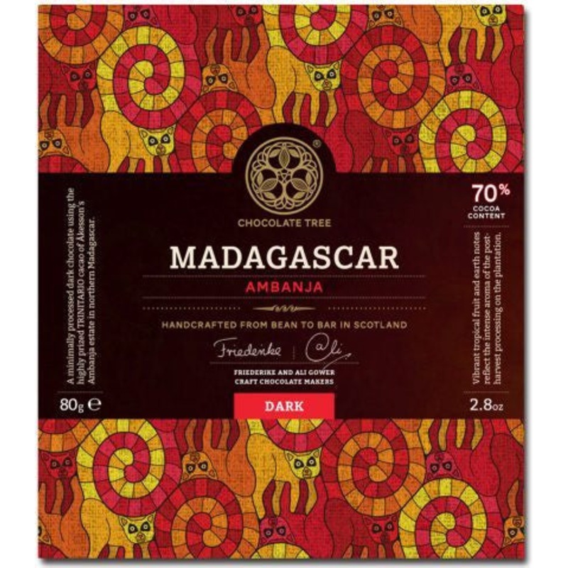 Bean to Bar Dark Chocolate Madagascar Ambanja 70%