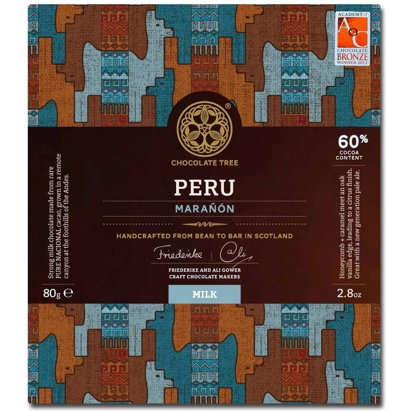 Bean to Bar Milk Chocolate Peru Maranon 60%