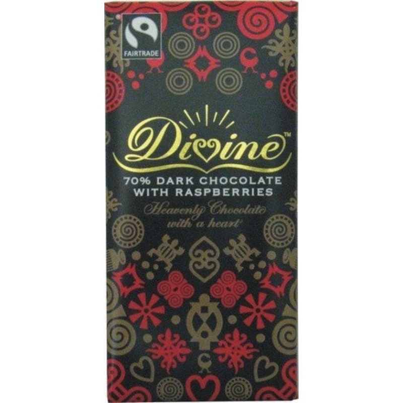 Divine Raspberry Dark Chocolate