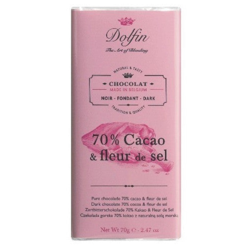 Dolfin Sea Salt Dark Chocolate 70%