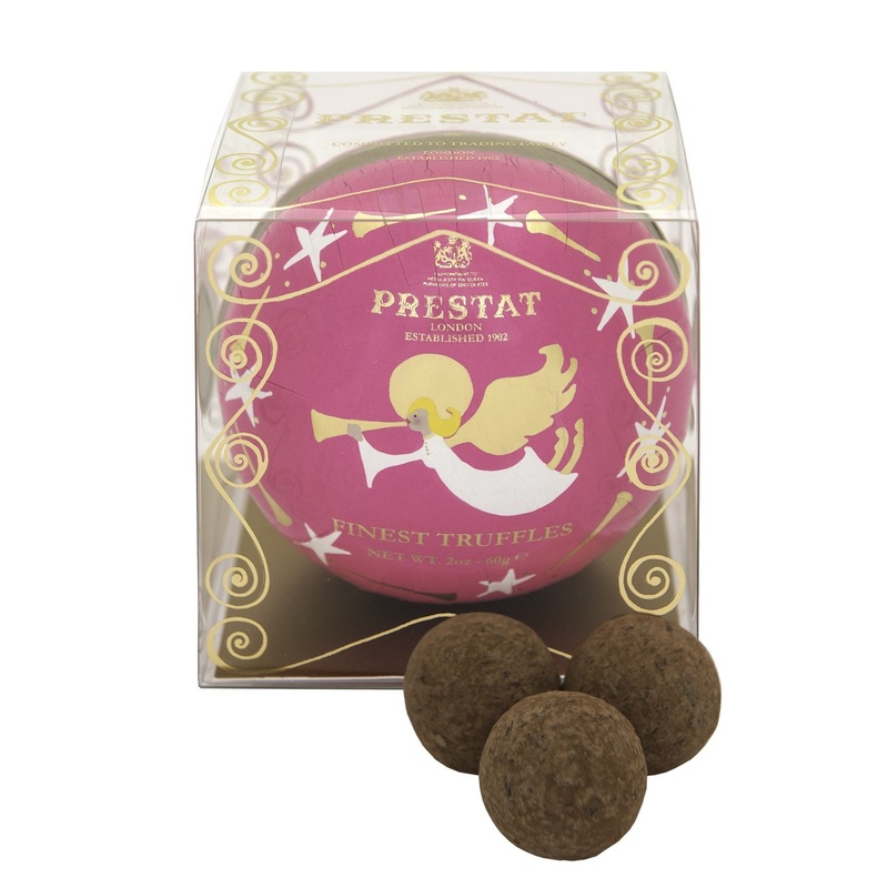 Prestat Sea Salt Caramel Truffles Angel Bauble