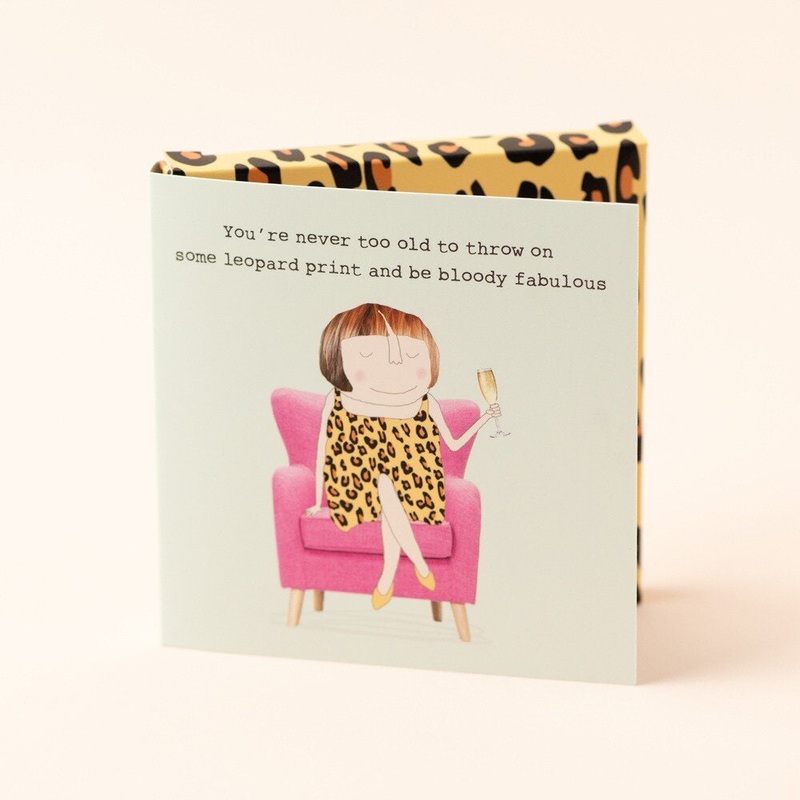 You're Never Too Old Choccy Card