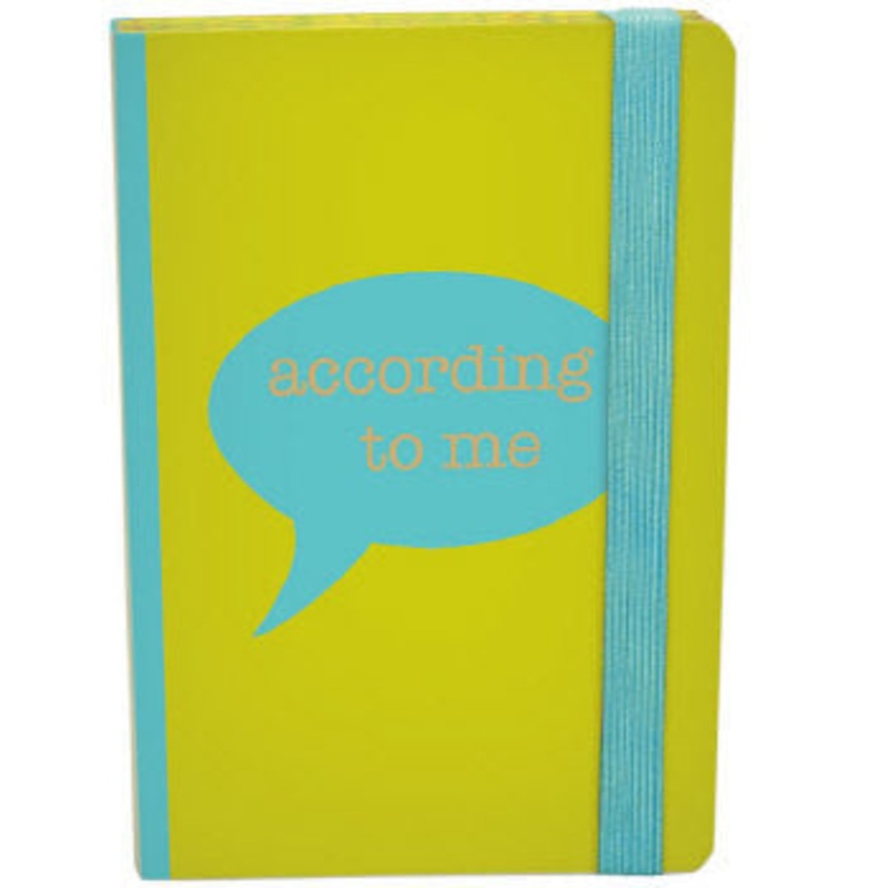 A6 According to Me Notebook