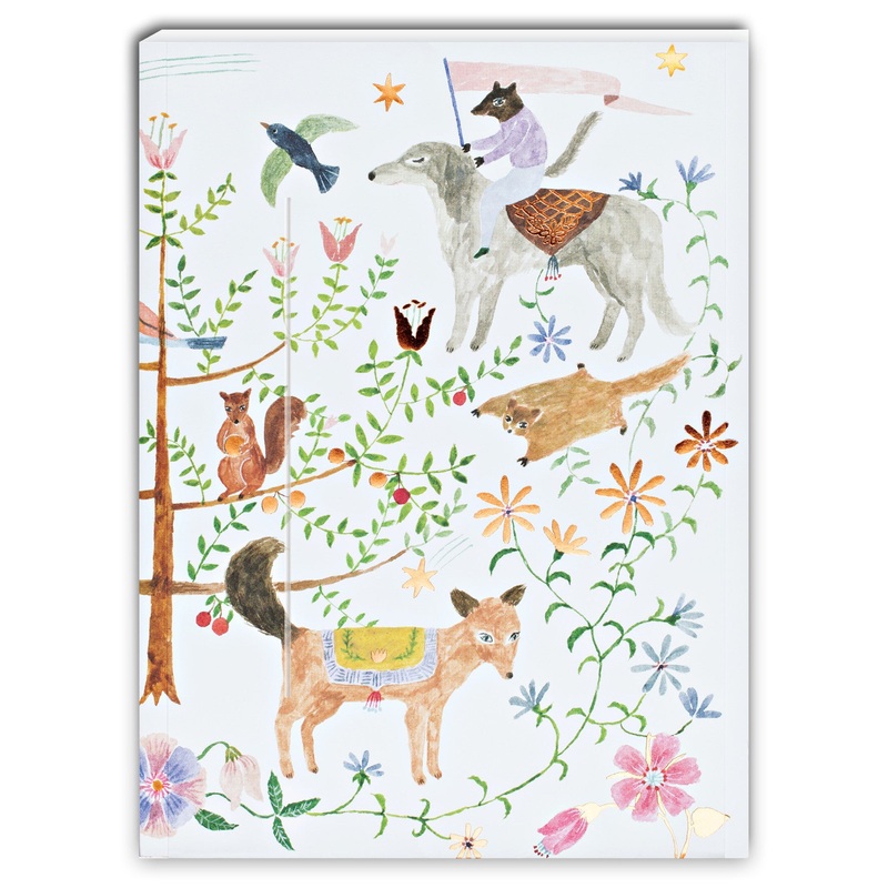 Let's Go to Wonderland Green Journal