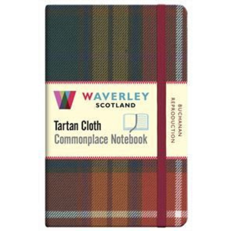 Tartan Cloth Notebook - Buchanan Reproduction