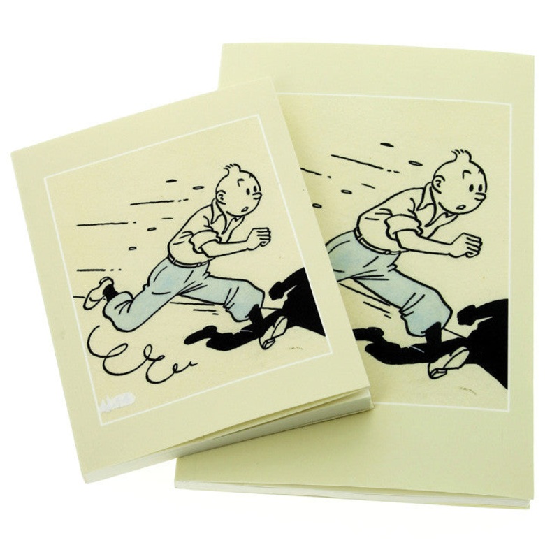 Tintin Art of Herge A5 Notebook
