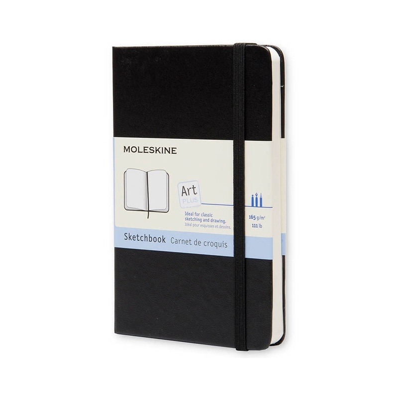 Moleskine Art Plus Pocket Sketchbook Black