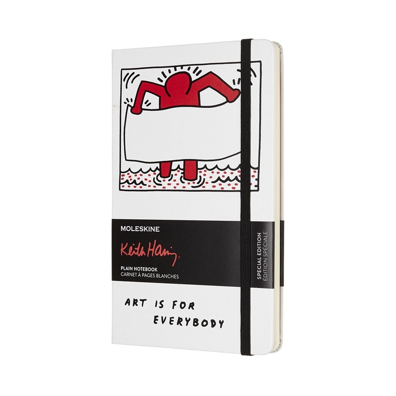 Moleskine Limited Edition Keith Haring Large Blank Notebook
