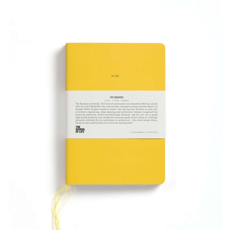 The Bauhaus Notebooks Set of 3
