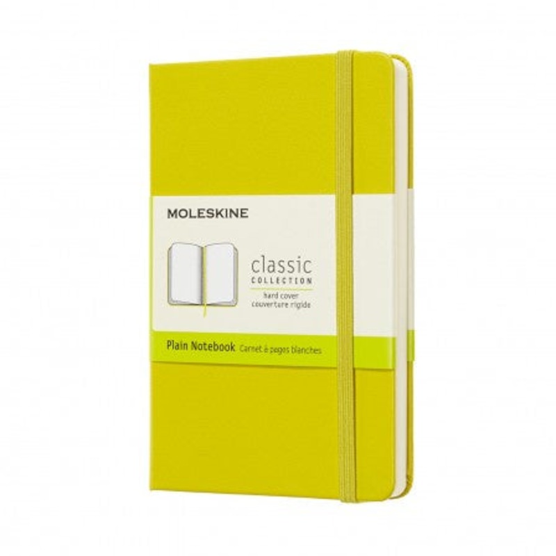 Moleskine Pocket Hardcover Plain Notebook Dandelion Yellow