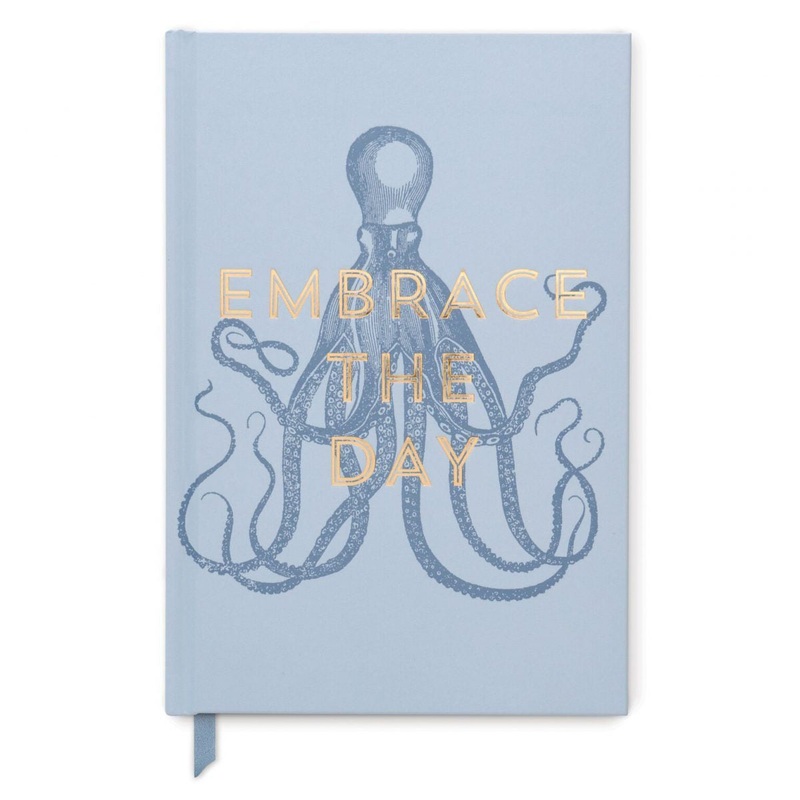 Embrace The Day Hard Cover Vintage Journal
