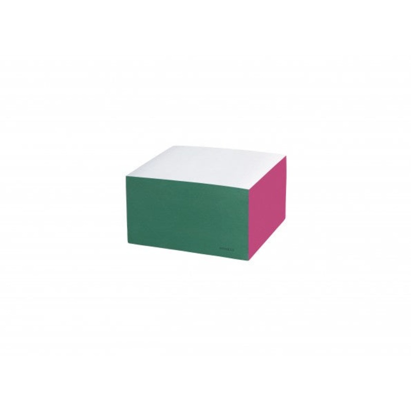 Notepad Block Red Grey And Green