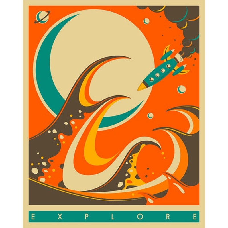 Explore Rocket Card