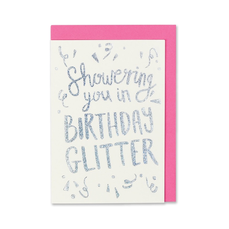Birthday Glitter Card
