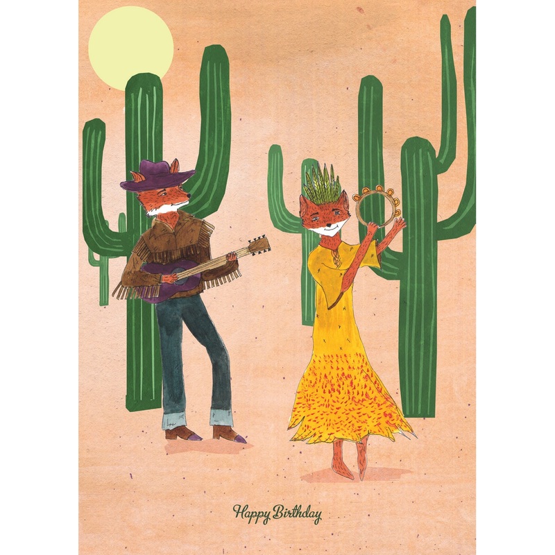 Cowboy Fox Card