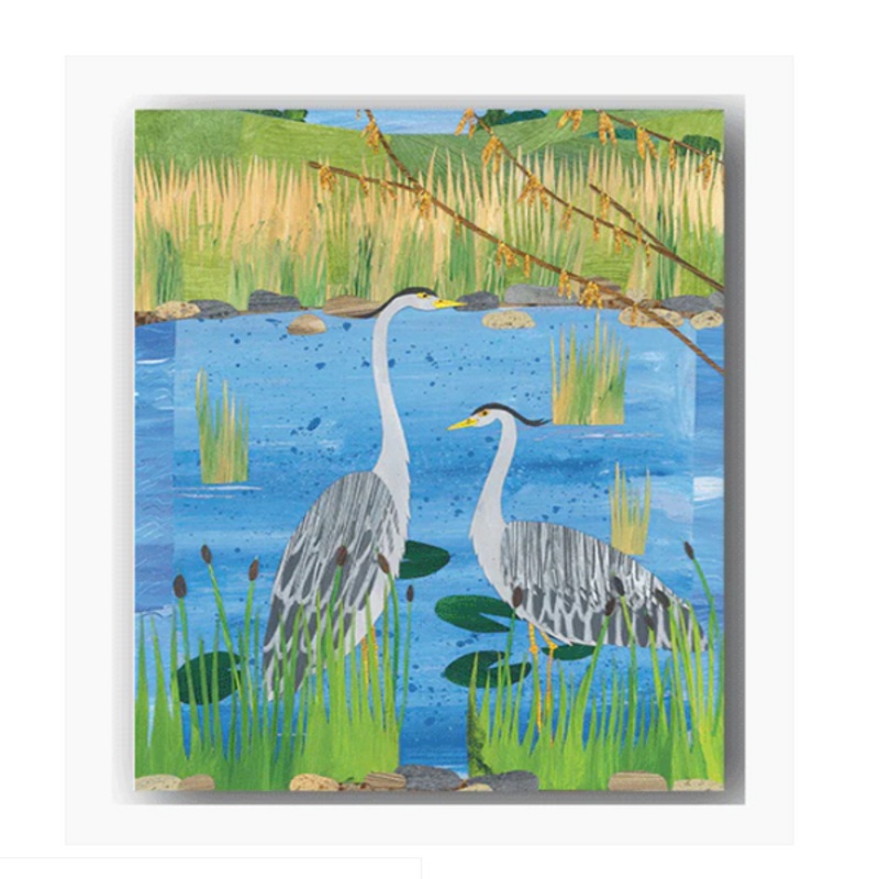Elegant Herons Card