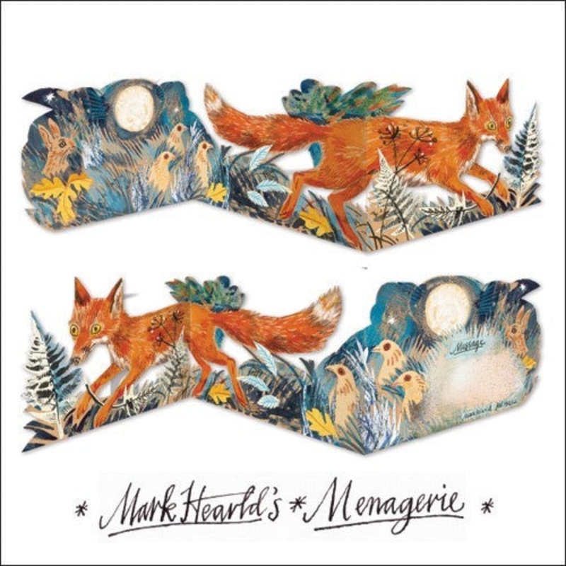 Fox 3D Pop Out Card