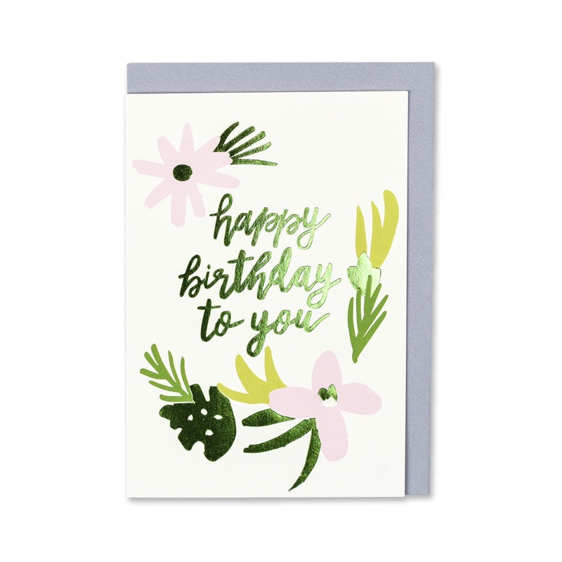 Happy Birthday To You Card