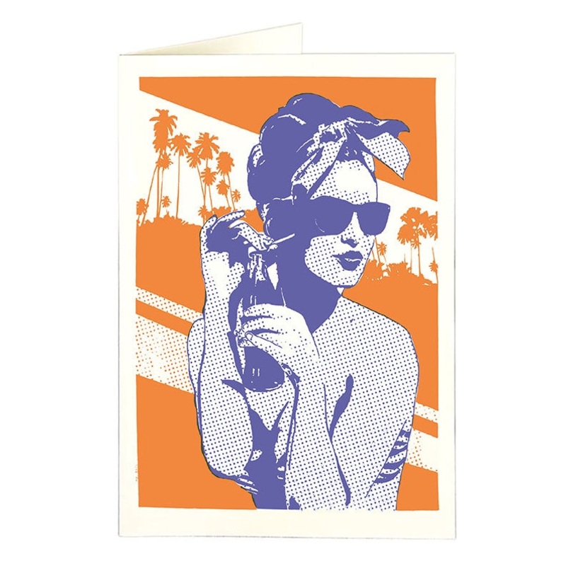Holiday Girl Card