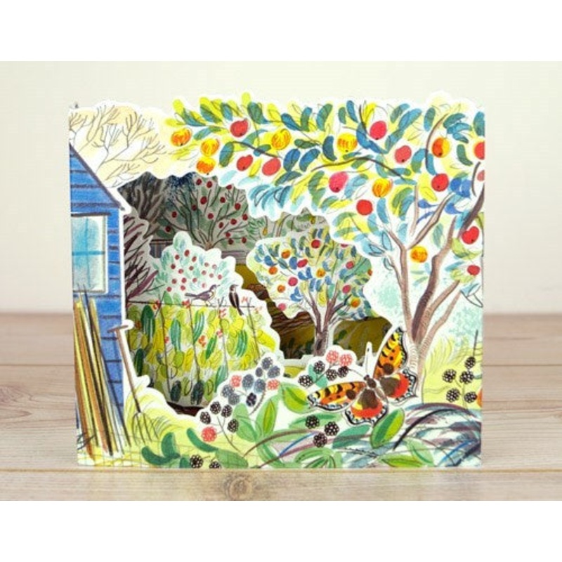 Orchard Allotment 3D Card