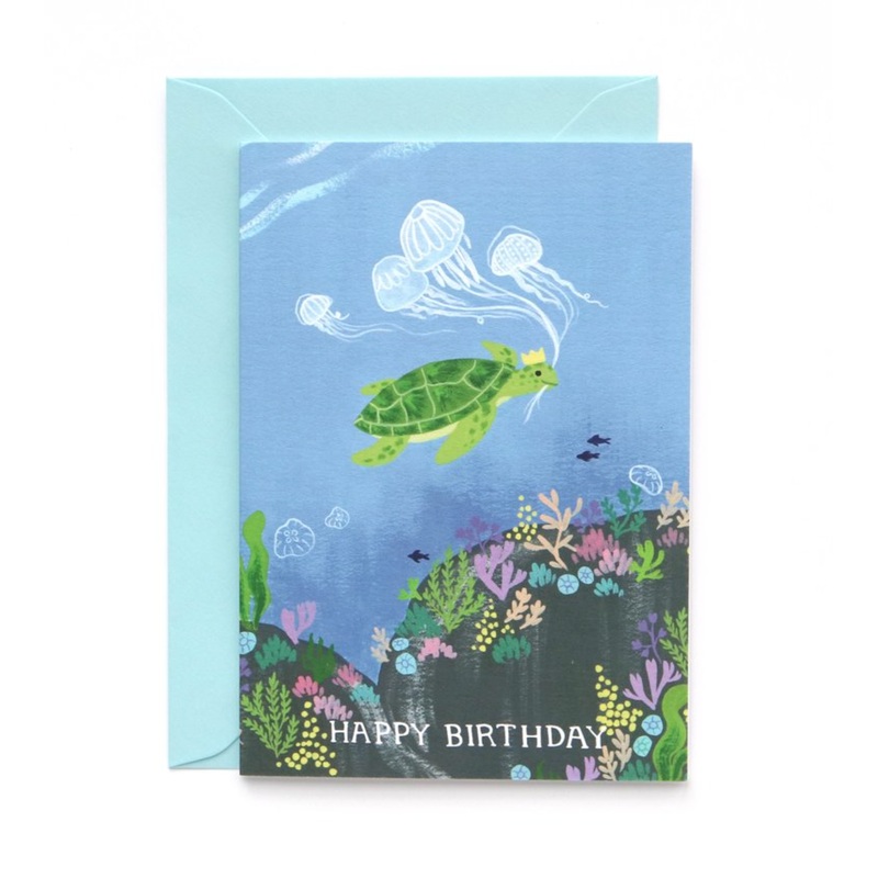 Sea Turtle Card