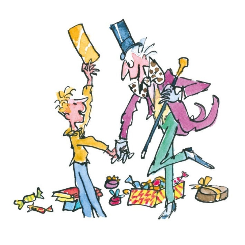 Charlie and the Chocolate Factory Card