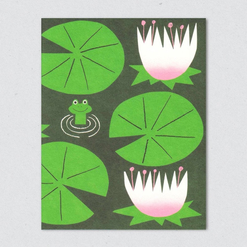 Lilly Pond Card