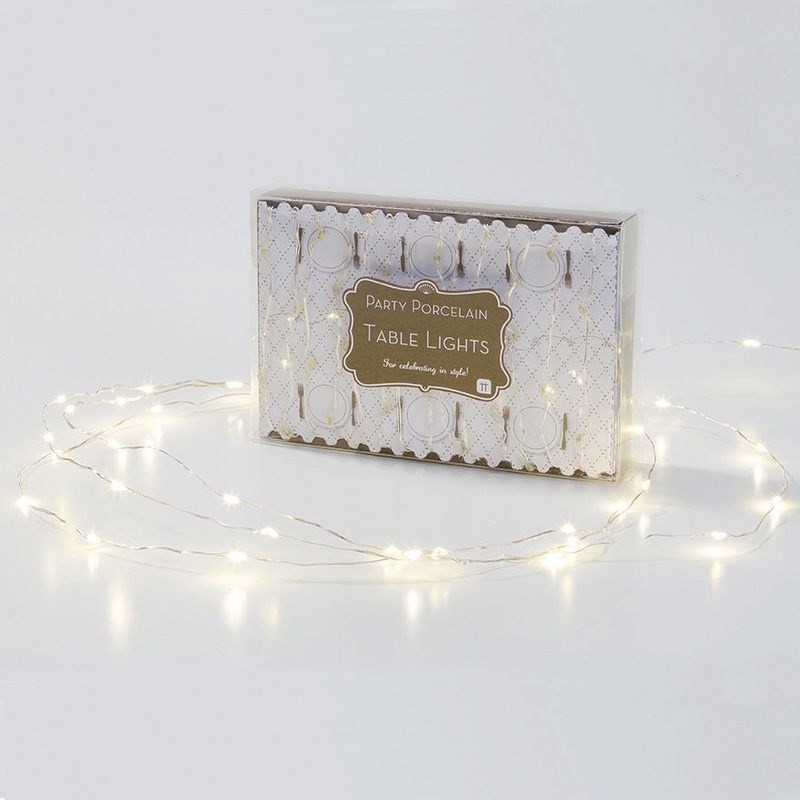 Party Porcelain String Lights