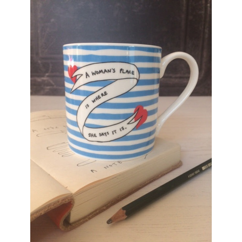 A Woman's Place Mug