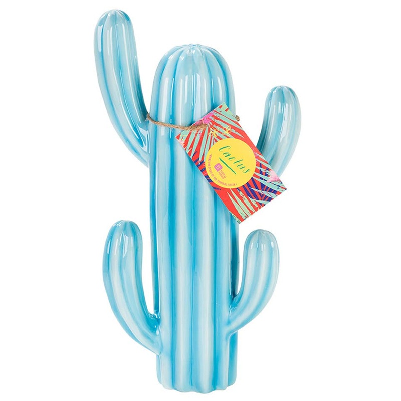 Ceramic Blue Cactus