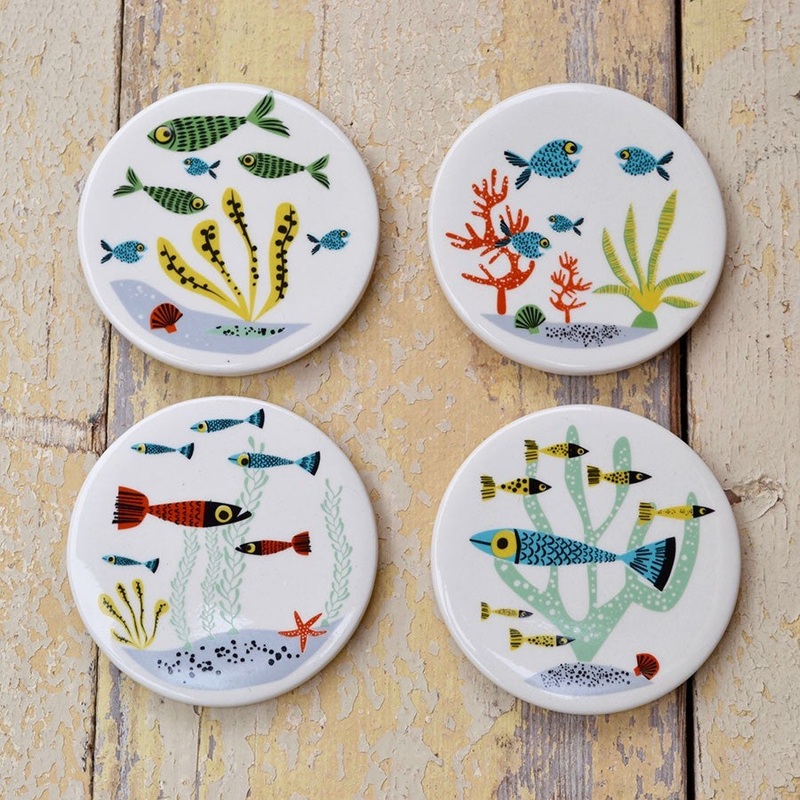 Fish Coasters