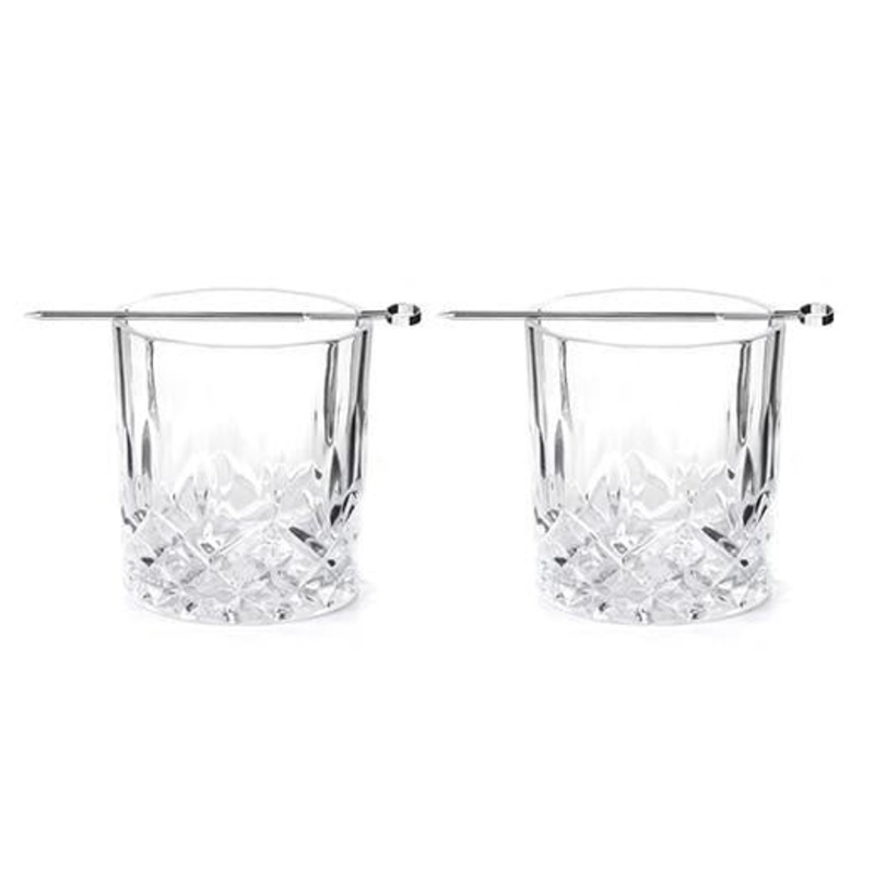 Whiskey Tumbler Set of Two Glasses