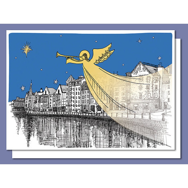 Leith Angel Christmas Card