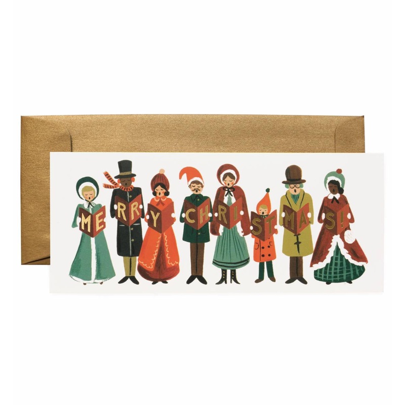 Carolers Christmas Money Wallet