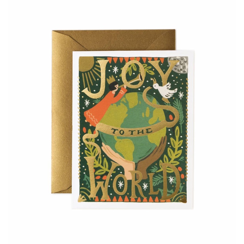 Joy To The World Christmas Card