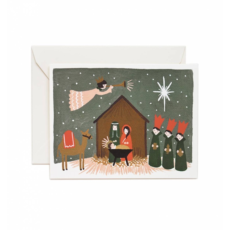 Nativity Christmas Card