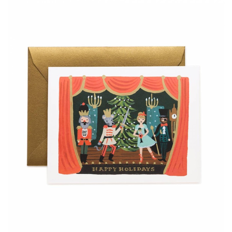 Nutcracker Scene Christmas Card