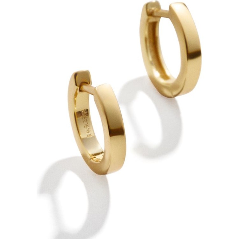 Tori 18K Gold Kids' Huggie Hoop Earrings
