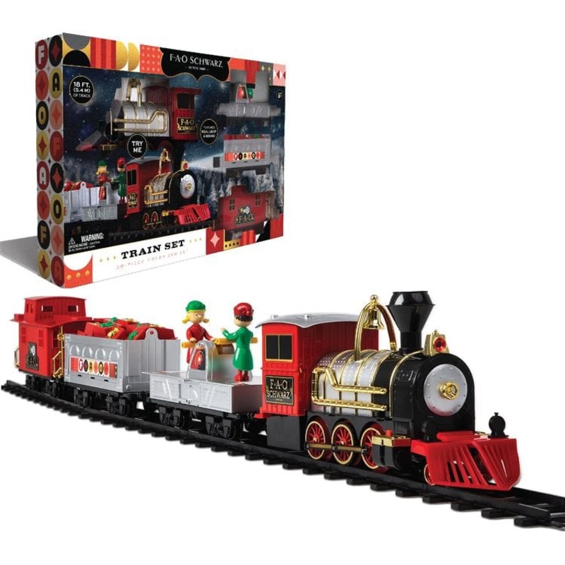30-Piece Motorized Train Set