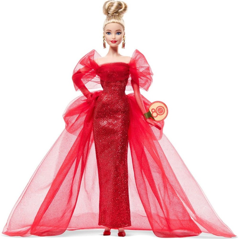 Barbie Mattel 80th Anniversary Doll  Blonde
