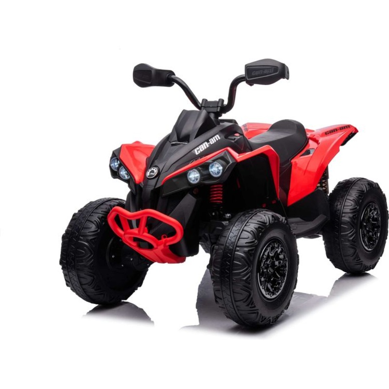 24V Can Am Renegade 1-Seater ATV Ride On - Red