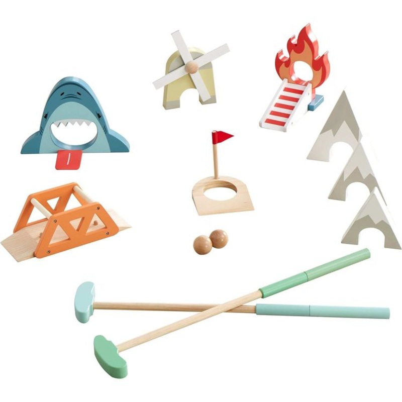 Wooden Putt Putt Golf Set
