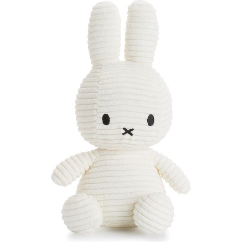 Miffy Sitting Corduroy Off White 9"