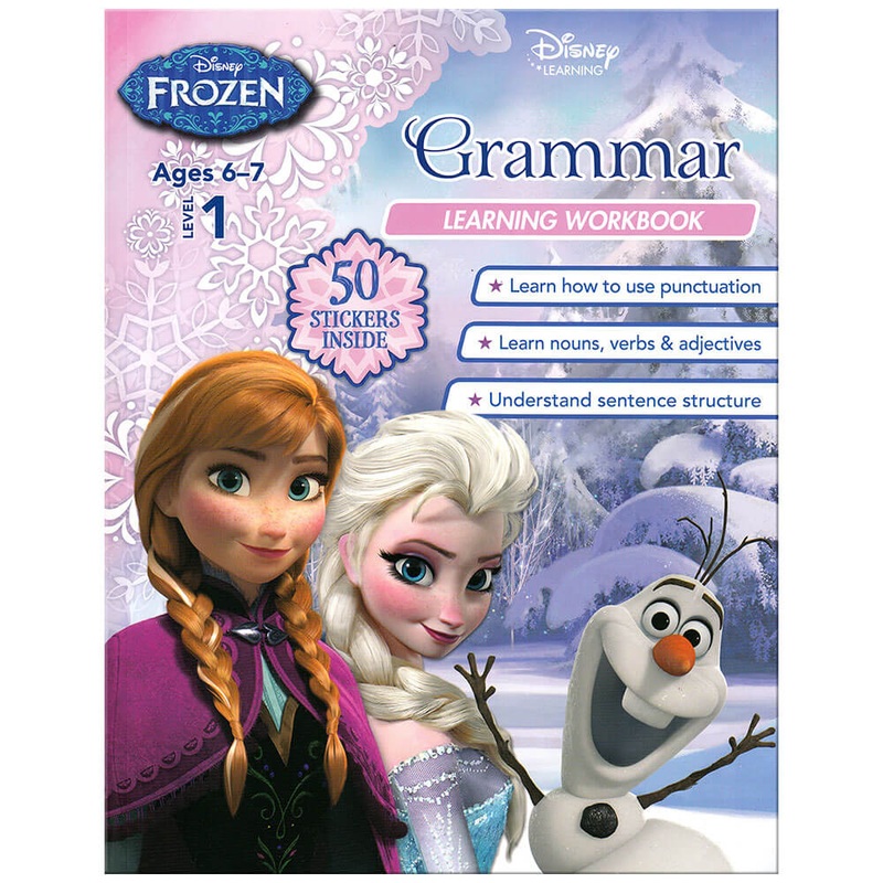 Cahier de travail d'apprentissage sur grammaire gel