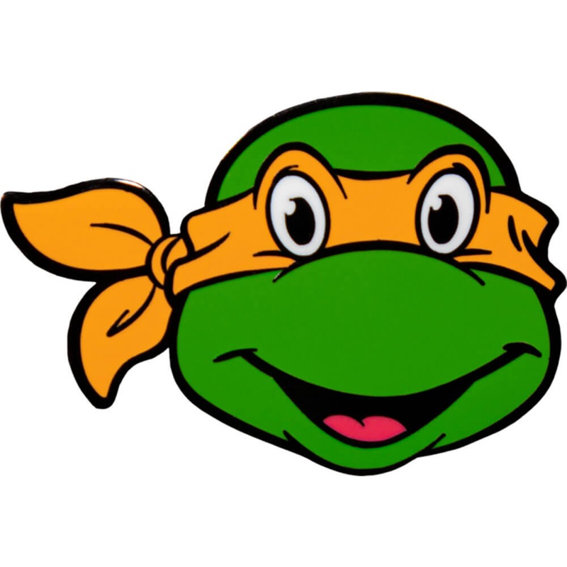 TMNT MICHAELANGELO ENAMEL PIN