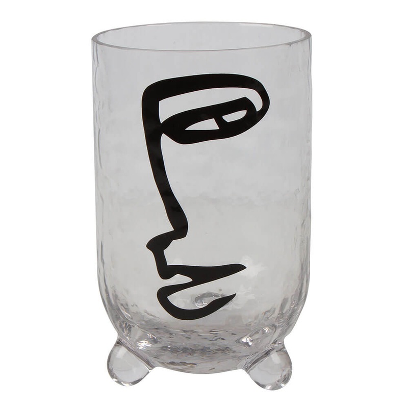 Vase Picasso souffl  la main del Sol (42x29x24cm)